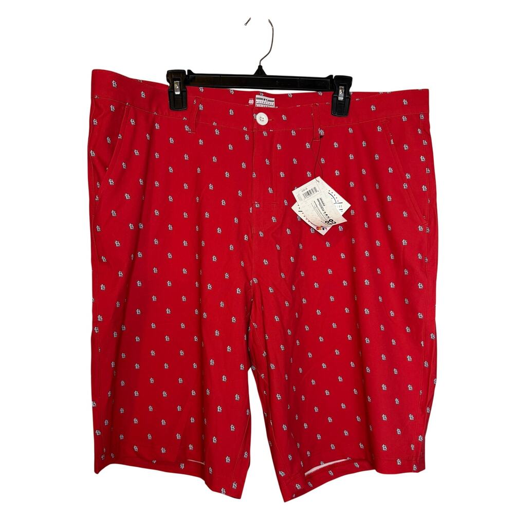 FOCO St. Louis Cardinals MLB Genuine Merchandise Mens Shorts Size 40 Red